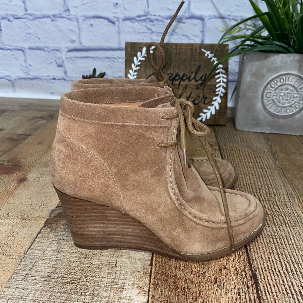 Lucky brand Ysabel Wedge Bootie